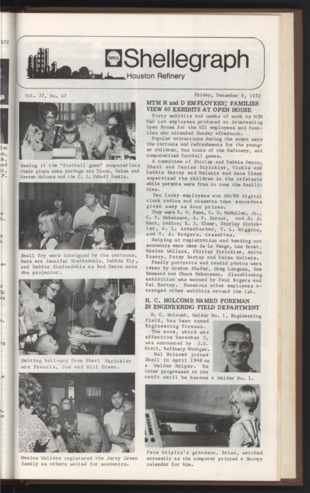 Shellegram, Vol. 37, No. 47, December 8, 1972