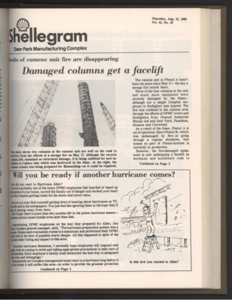 Shellegram, Vol. 45, No. 23, August 21, 1980