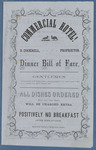 Commercial Hotel, November 29, 1857