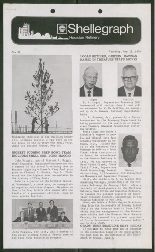 Shellegraph, No. 22, May 28, 1970