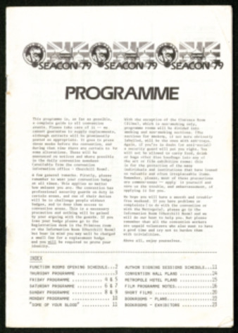 Seacon '79 Programme