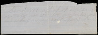 William Edgerton letter fragment