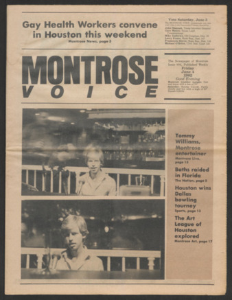 Montrose Voice, No. 84, June 4, 1982