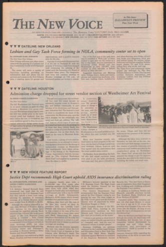 The New Voice, No. 626, October 23-29, 1992