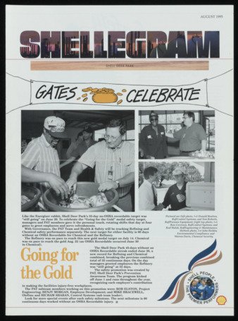 Shellegram, August, 1995