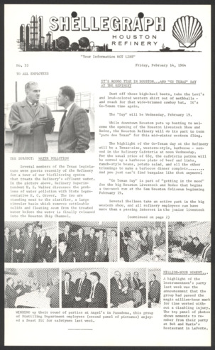 Shellegraph, No. 53, February 14, 1964 