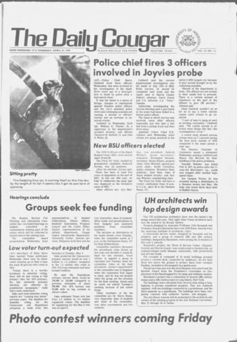 The Daily Cougar. Vol. 44, No. 117, April 27, 1978.