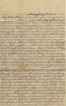 Letter from Mary Jones to Cromwell Anson Jones, 1881 July 9