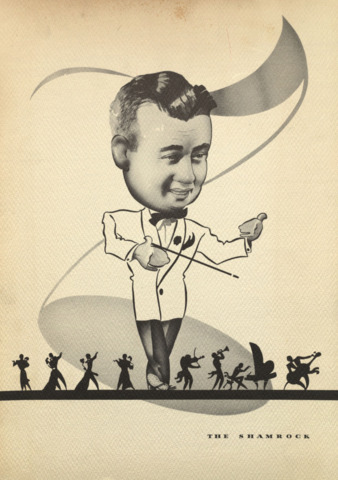 The Shamrock Hotel menu, September 12, 1949