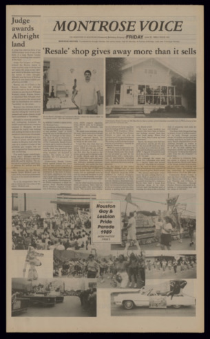 Montrose Voice, No. 453, June 30, 1989