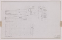 Job 67-16, Mel Croan Motors, Sheet S-2: Roof framing plan