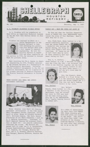 Shellegraph, No. 131, May 6, 1965
