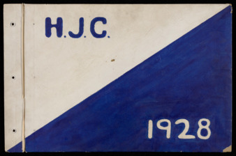 H.J.C. Scrapbook , 1927-1930