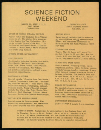 Science Fiction Weekend