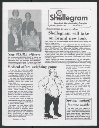 Shellegram, Vol. 46, No. 13, March 26, 1981
