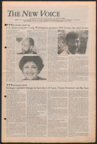 The New Voice, No. 656, May 21-27, 1993