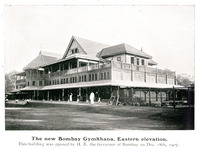 The new Bombay Gymkhana, Eastern elevation