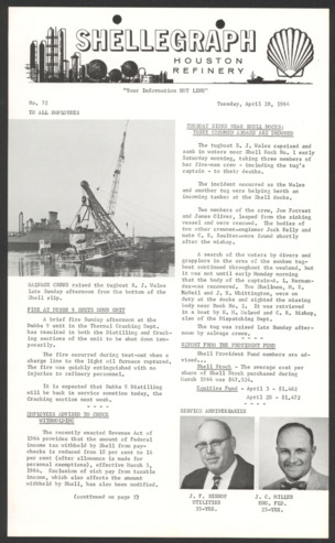 Shellegraph, No. 72, April 28, 1964 