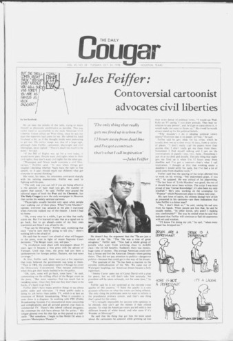 The Daily Cougar. Vol. 45, No. 42, October 24, 1978.