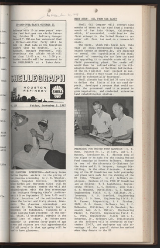 The Shellegraph, No. 253, September 8, 1967