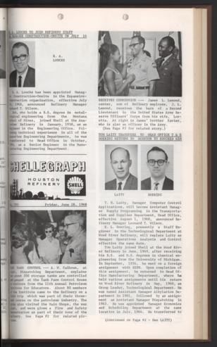 Shellegraph, No. 295, June 28, 1968