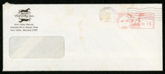 Marriot's Hunt Valley Inn envelope