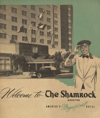 Shamrock Hotel welcome brochure