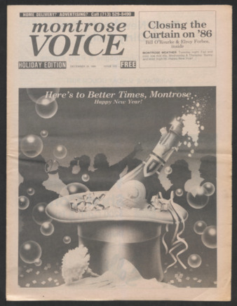 Montrose Voice, No. 323, December 30, 1986