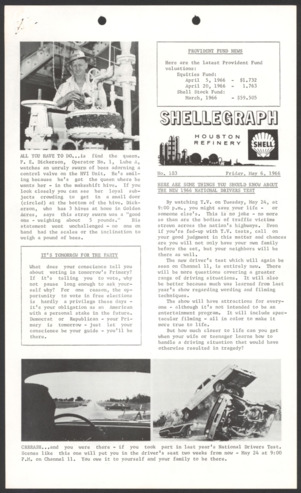 Shellegraph, No. 183, May 6, 1966