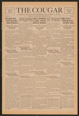 The Cougar, Vol. 2, No. 7, November 1, 1935