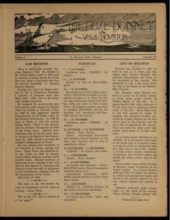 The Blue Bonnet, Vol. 1, No. 4, September 22, 1934