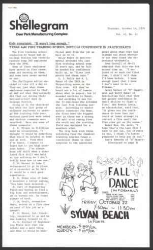Shellegram, Vol. 41, No. 41, October 14, 1976