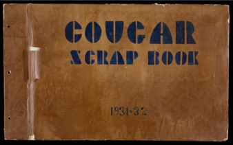 Cougar Scrapbook, 1931-1933
