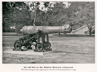 An old Gun in the Madras Museum compound