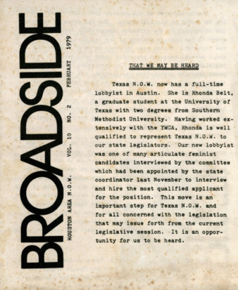 Broadside, Vol. 10, No. 2, February 1979