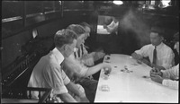 Group of men playing poker