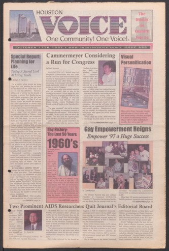 Houston Voice, No. 886, October 17, 1997