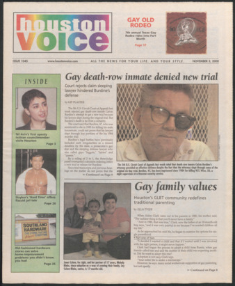 Houston Voice, No. 1045, November 3, 2000