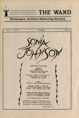 The Wand, Vol. 5, No. 9, October 1989