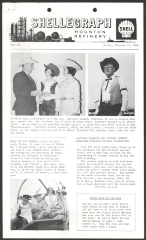 Shellegraph, No. 173, February 25, 1966
