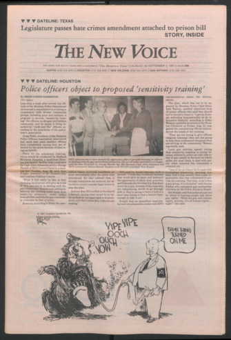 The New Voice, No. 566, August 30-September 5, 1991