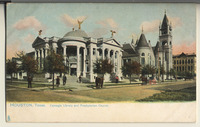 Carnegie Library and Presbyterian Church, Houston, Texas
