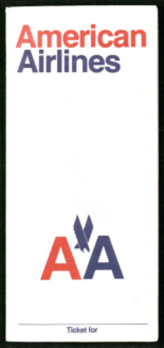 American Airlines ticket