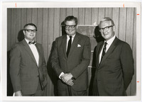 Dr. Edward G Holley, Mr. Lawrence O'Connor, and Dr. Philip Hoffman