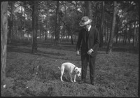 Man with dog
