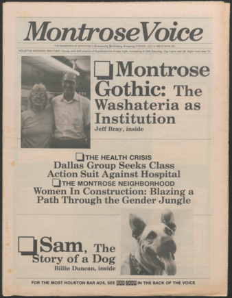 Montrose Voice, No. 402, July 8, 1988