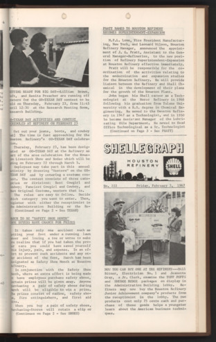 Shellegraph, No. 222, February 3, 1967