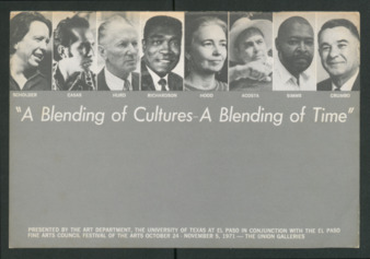 A Blending of Cultures - A Blending of Time