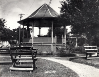 Gazebo in park