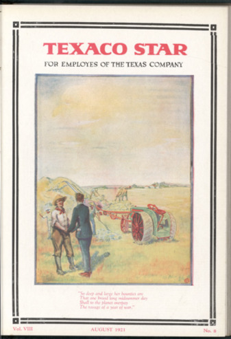 The Texaco Star, Vol. 8, No. 8, August 1921